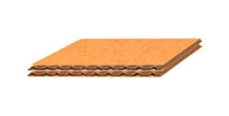 Papelão onda dupla